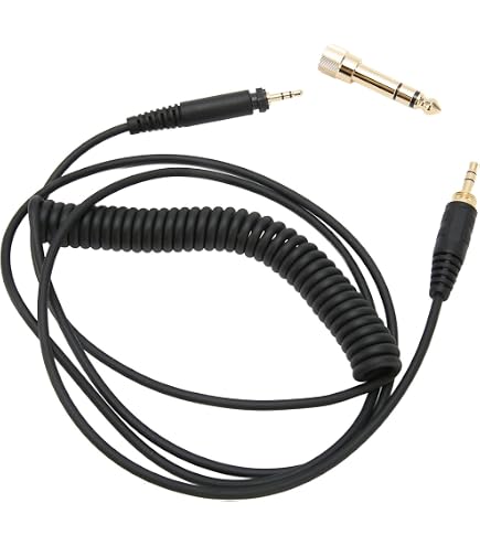 Amazon.com: Shure SRH-Cable-Coiled 3.5MM Replacement Coiled